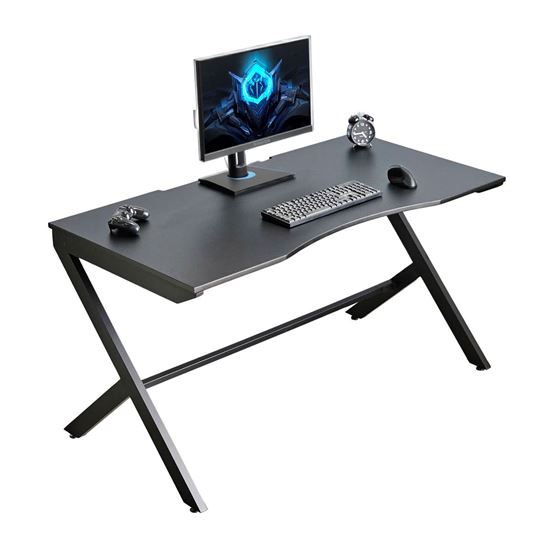 Bàn Gaming 140x70cm gỗ cao su chân lắp ráp GD68104