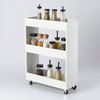 Kệ gia vị di động ROLA 60x25x80cm gỗ cao su KB68064
