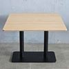Bàn ăn vuông MEKO 95x95cm gỗ plywood chân sắt BA68233