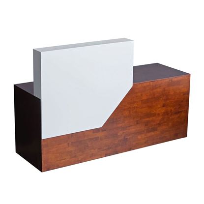 Quầy tính tiền 188x60x121cm gỗ cao su BLT68027