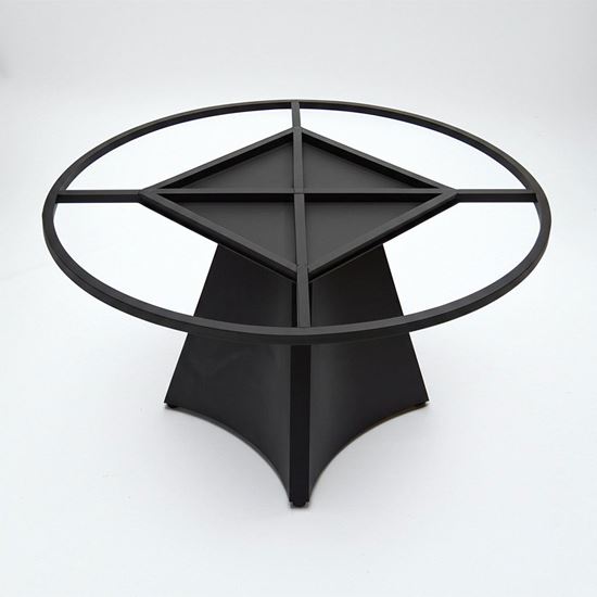 Chân sắt cho bàn ăn sơn tĩnh điện CHBBA054