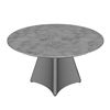 Picture of Bàn ăn tròn GRAVO 140cm mặt đá ceramic chân sắt BA68236