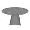 Picture of Bàn ăn tròn GRAVO 140cm mặt đá ceramic chân sắt BA68236