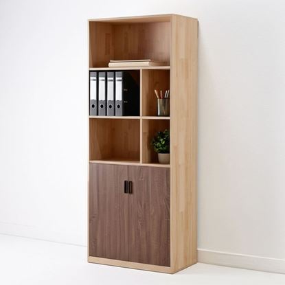 Tủ hồ sơ 80x40x200cm gỗ THS68081