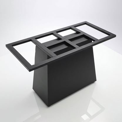 Chân sắt cho bàn ăn sơn tĩnh điện CHBBA056