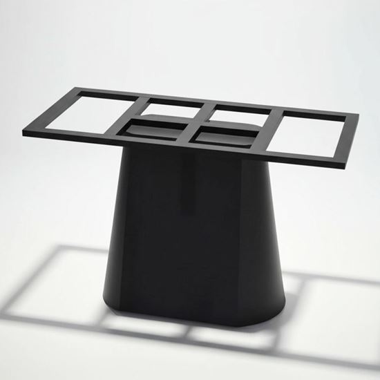 Chân sắt BASO cho bàn ăn sơn tĩnh điện CHBBA058