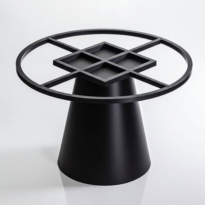 Chân sắt CONA cho bàn ăn sơn tĩnh điện CHBBA057