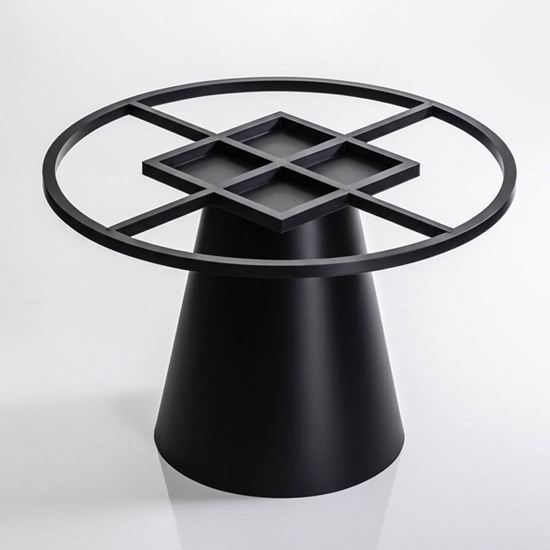 Chân sắt CONA cho bàn ăn sơn tĩnh điện CHBBA057