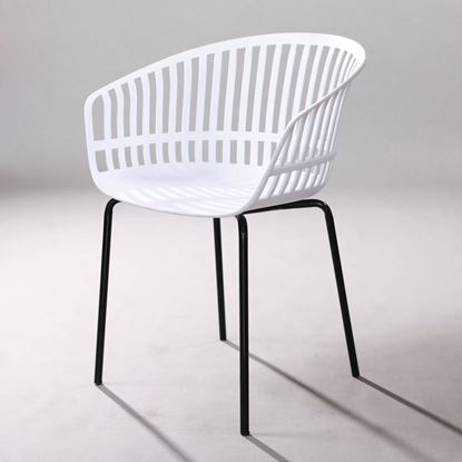 Ghế VERTI lưng nhựa chân sắt sơn tĩnh điện ST3032