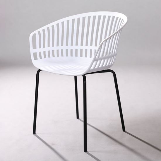 Ghế VERTI lưng nhựa chân sắt sơn tĩnh điện ST3032