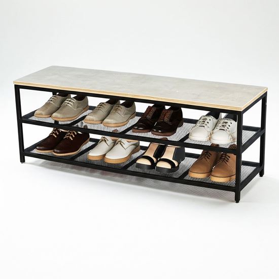 Ghế ngồi thay giày 120x35x45cm gỗ plywood KG68092