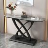 Picture of Bàn console 120x30x85cm mặt đá ceramic chân sắt CST100