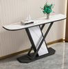 Bàn console 120x30x85cm mặt đá ceramic chân sắt CST101