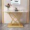 Picture of Bàn console 120x30x85cm mặt đá ceramic chân sắt CST100