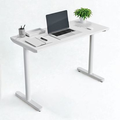 Bàn làm việc 110x50cm gỗ cao su hệ TIO HBTO030