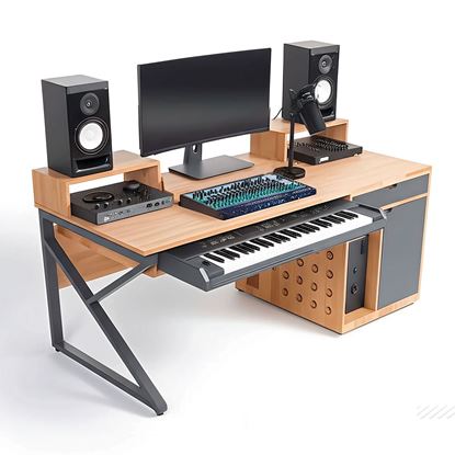 Bàn StudioDesk 180x80cm gỗ cao su SD68029