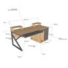 Bàn StudioDesk 180x80cm gỗ cao su SD68029