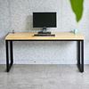Bàn làm việc 160x60cm gỗ thông chân sắt hệ Rectang HBRT097