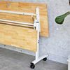 Bàn di động mặt gấp 140x50cm gỗ cao su SPD68219
