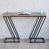 Bàn Console 120x30x85cm gỗ thông chân sắt CST078