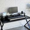 Bàn phòng thu StudioDesk gỗ cao su chân chữ X SD68018