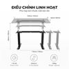 Bàn nâng hạ chiều cao động cơ điện 3 khớp 2 động cơ FLD026