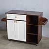Picture of Kệ bếp di động KONA II 120x40x80cm gỗ cao su KB68049