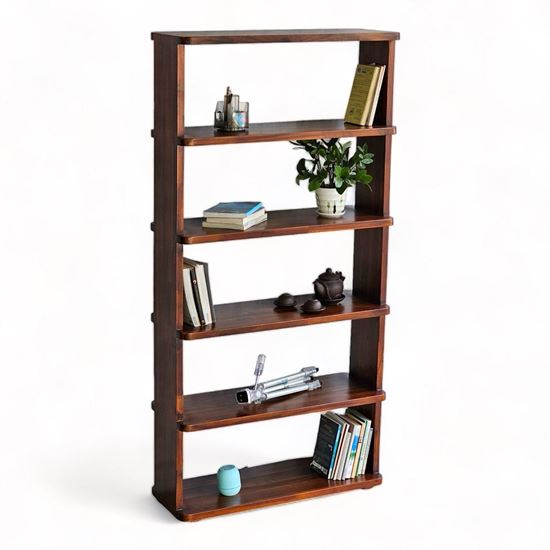 Kệ sách 6 tầng 80x30x160cm gỗ tràm KS68234