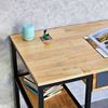 Bàn làm việc chân kệ có ngăn kéo 120x60cm gỗ cao su BD68117