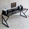 Bàn Studio 200x80x90cm gỗ cao su chân sắt lắp ráp chữ K SD68016