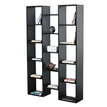 Kệ sách đứng 100x25x160cm gỗ cao su KS68243