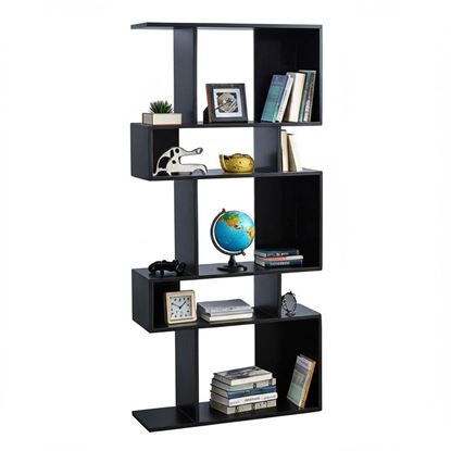 Kệ sách đứng 80x28x170cm gỗ cao su KS68247