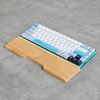 Kê tay bàn phím 32x8cm gỗ cao su KBP001