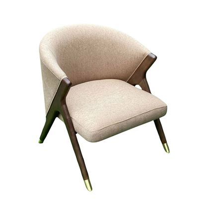 Ghế sofa đơn Monroe gỗ Ash bọc nệm GSD68092