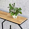 Bàn console 120x30x81cm gỗ cao su khung sắt CST073