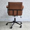 Ghế xoay bọc nệm da simili chân sắt GAK186
