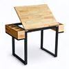 Bàn vẽ kỹ thuật DraftingDesk 80x60cm gỗ cao su chân sắt DD68008