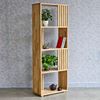 Kệ sách 4 tầng 60x28x160cm gỗ cao su KS68222