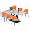 Picture of Combo bộ bàn ăn mặt đá và 6 ghế bọc nệm CBBA128