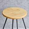 Ghế bar tròn mặt gỗ cao su chân sắt sơn tĩnh điện GCF192