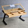 Bàn vẽ kiến trúc DraftingDesk chân sắt mặt kính DD68009
