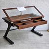Bàn vẽ kiến trúc DraftingDesk chân sắt mặt kính DD68009