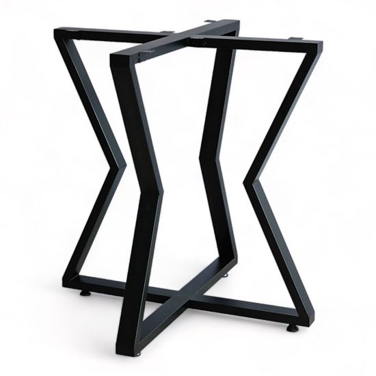 Chân sắt VERA 70x70cm sơn tĩnh điện cho bàn ăn, bàn cafe CHBBA023