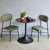Combo bàn cafe tròn 70cm và 2 ghế cafe khung sắt CBCF299