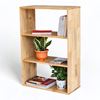 Kệ sách đứng 3 tầng 60x28x90cm gỗ cao su KS68212