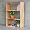 Kệ sách đứng 3 tầng 60x28x90cm gỗ cao su KS68212