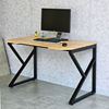 Bàn Gaming 120x70cm gỗ cao su chân sắt chữ K lắp ráp GD68070