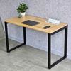 Bàn ZDesk tích hợp hộp điện âm bàn gỗ Cao Su chân sắt Rectang - ZD001