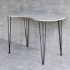Bàn làm việc hạt đậu 120x60cm gỗ plywood chân sắt Hairpin SPD68210