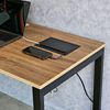 Bàn ZDesk tích hợp hộp điện gỗ Plywood chân sắt lắp ráp ZD005